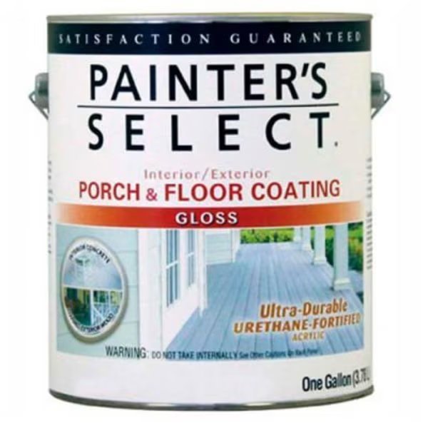 Painter's Select Urethane Fortified Gloss Porch & Floor Coating, Dark Gray, Gallon - 106676, General Paint, Mfr#: 106676